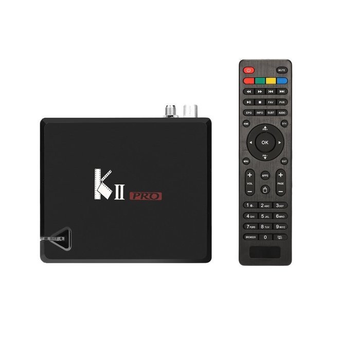 Docooler KII PRO Android TV BOX + DVB-S2 & DVB-T2b Quad-core 2GB / 16GB 4K Android 5.1.1 Amlogic S905 KODI XBMC...