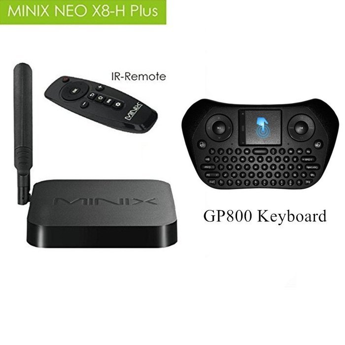 MINIX NEO X8-H Plus Amlogic S812-H Android 4.4 TV Box Quad-Core Cortex-A9 Android 4.4.2 Mini Google TV Box Full...