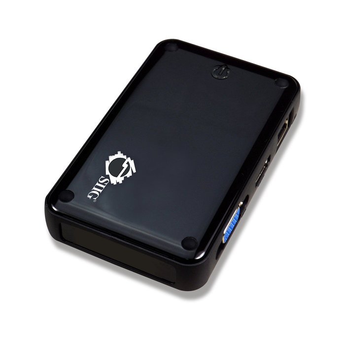 SIIG JU-DK0311-S1 USB 3.0 Dual Video Docking Station adds HDMI or VGA Video Output, 2 USB 3.0 ports, Gigabit Ethernet...