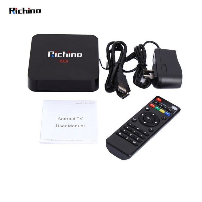 NEWEST Richino Q2 Pro Android 5.1 KODI 16.0 Amlogic S905 Fully Loaded 1080P Quad Core-A53 1GB +8 GB Smart Streaming... N7