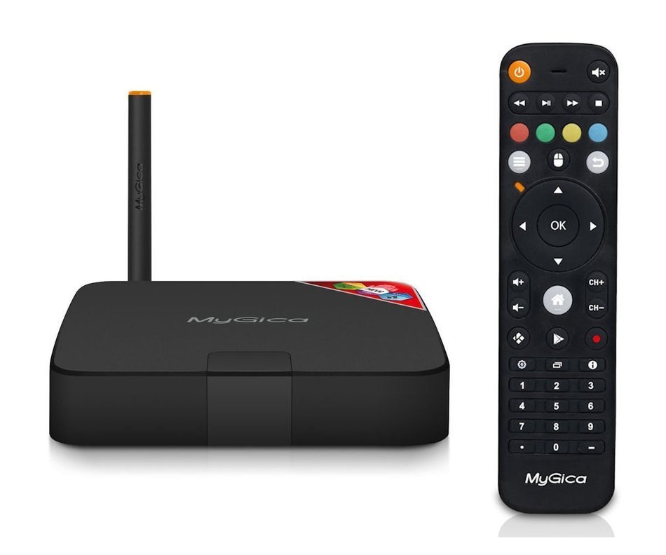 MyGica Atv586 ATSC TV Recording PVR Android TV Box with KODI (XBMC) Streamer, Wi-Fi/Ethernet H.265 Media Player
