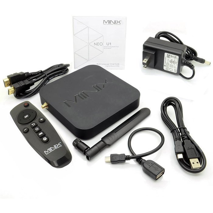MINIX NEO U1 Amlogic S905 Quad-Core Android 5.1.1 Google TV Box w/ 2GB RAM, 16GB ROM Hardware Supports 4K, Kodi... N5
