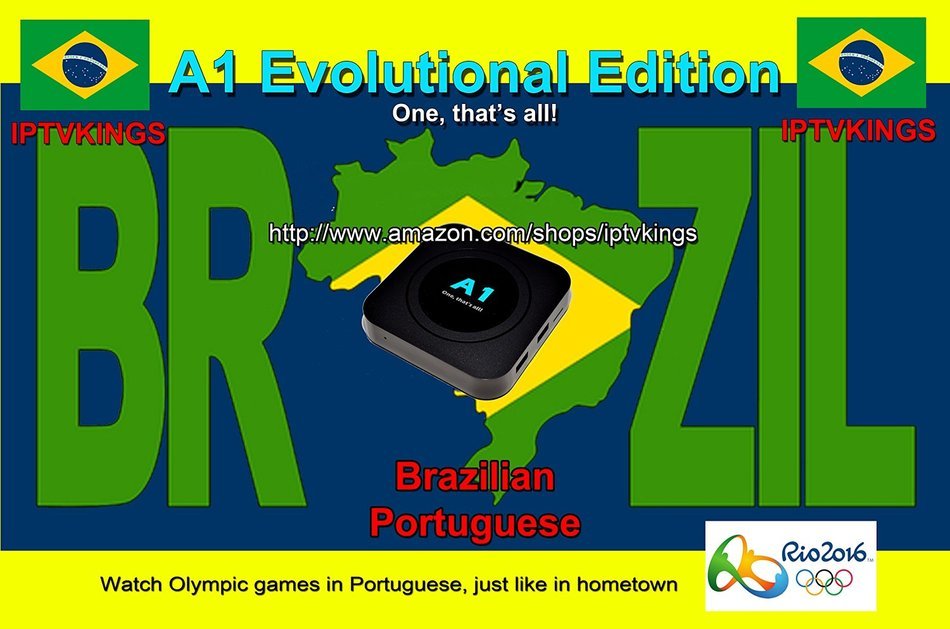 2017 newest Brazilian (Portuguese) Kodi v16.1 &ldquo;Jarvis&rdquo; IPTV TV Streaming Box with free XXX Rated Adult Movies...