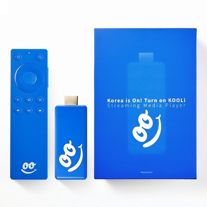 KOOLi WooriKooli W TV Stick - Korean TV Streaming media player N8