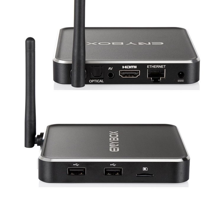 SUPVIN&reg; 2/16GB ENYBOX Android 6.0 TV box 4K Amlogic S912 Octa Core ARM Cortex A53 @2GHz KODI 16.1 Pre-installed... N4
