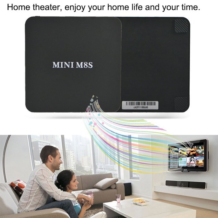 Greatever T95X TV Box Android 6.0 Marshmallow Amlogic S905X 64bit Quad Core 1G 8G XBMC Kodi 16.1 Ultra HD 4K 60fps... N9
