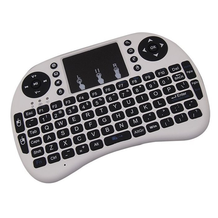 Henscoqi I8 2.4G Wirelesss Multi-Touch Mini Mouse and Keyboard for Android TV Box, PC, Pad, XBox 360, PS3, HTPC...