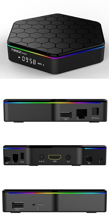 Greatever T95Z PLUS TV BOX Amlogic S912 Octa Core Android 6.0 Marshmallow 2GB DDR3 16GB EMMC Flash KODI Pre-installed... N5