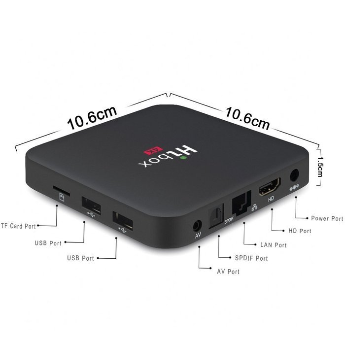 Greatever T95Z PLUS TV BOX Amlogic S912 Octa Core Android 6.0 Marshmallow 2GB DDR3 16GB EMMC Flash KODI Pre-installed... N7