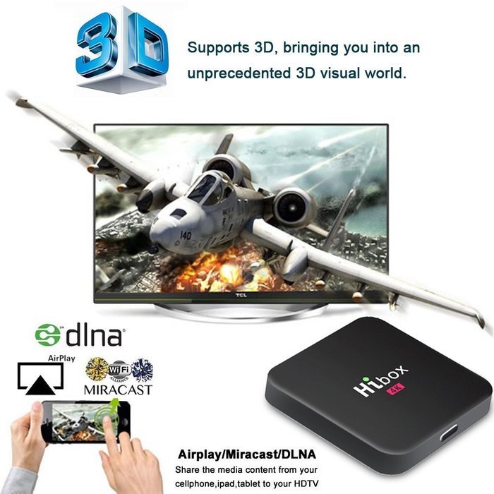 Greatever T95Z PLUS TV BOX Amlogic S912 Octa Core Android 6.0 Marshmallow 2GB DDR3 16GB EMMC Flash KODI Pre-installed... N13