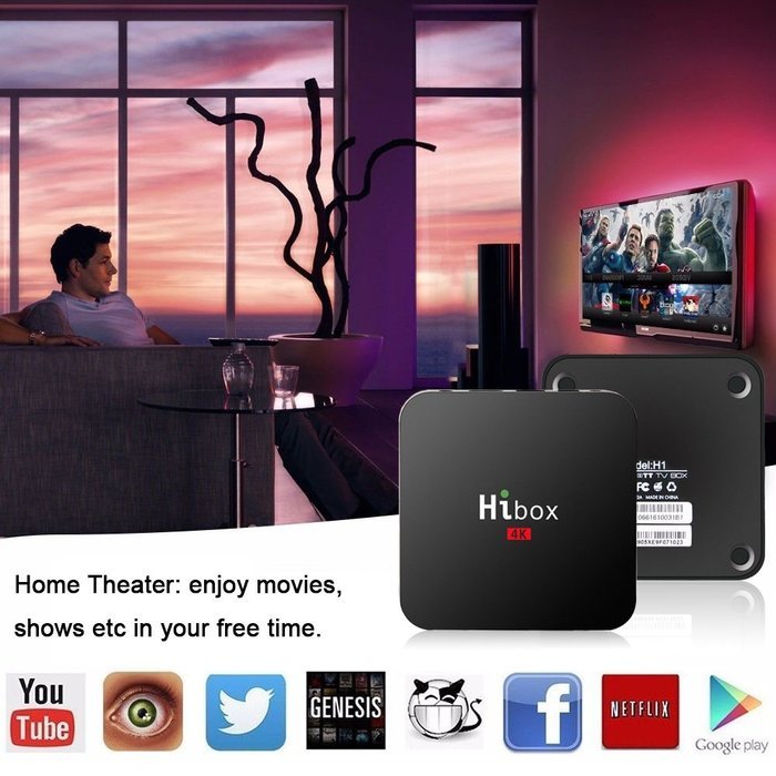 Greatever T95Z PLUS TV BOX Amlogic S912 Octa Core Android 6.0 Marshmallow 2GB DDR3 16GB EMMC Flash KODI Pre-installed... N14