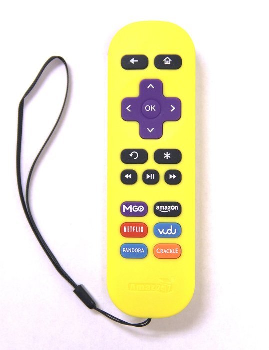 Amaz247 ARCBZB Replacement Remote for Roku 4/3/2/1, (HD, LT, XS, XD); DO NOT Support Roku Stick or Roku TV; 2nd... N4