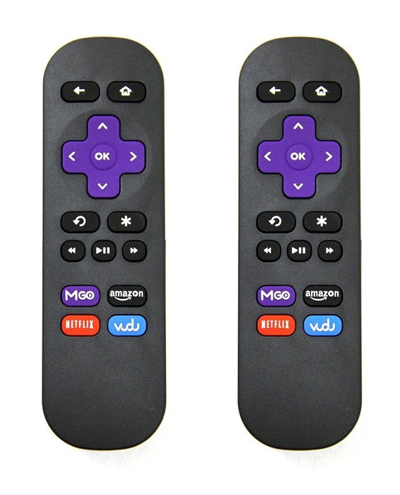 Amaz247 ARCBZB Replacement Remote for Roku 4/3/2/1, (HD, LT, XS, XD); DO NOT Support Roku Stick or Roku TV; 2nd... N6