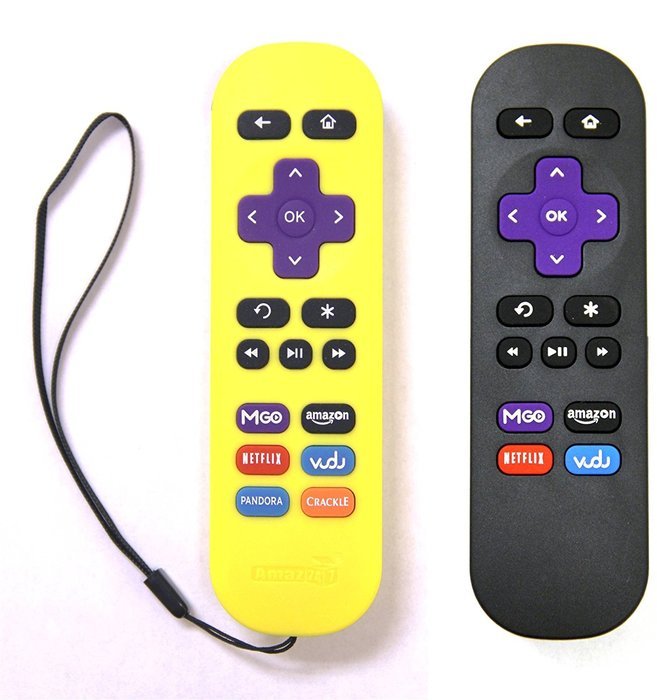 Amaz247 ARCBZB Replacement Remote for Roku 4/3/2/1, (HD, LT, XS, XD); DO NOT Support Roku Stick or Roku TV; 2nd... N7