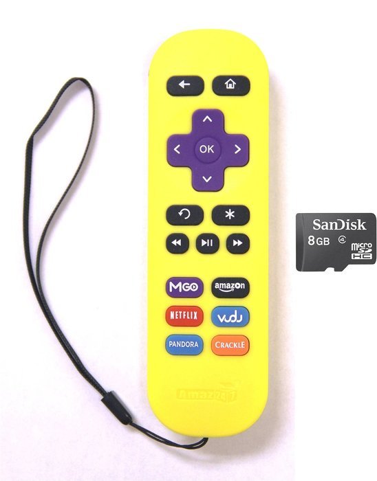 Amaz247 ARCBZB Replacement Remote for Roku 4/3/2/1, (HD, LT, XS, XD); DO NOT Support Roku Stick or Roku TV; 2nd... N10