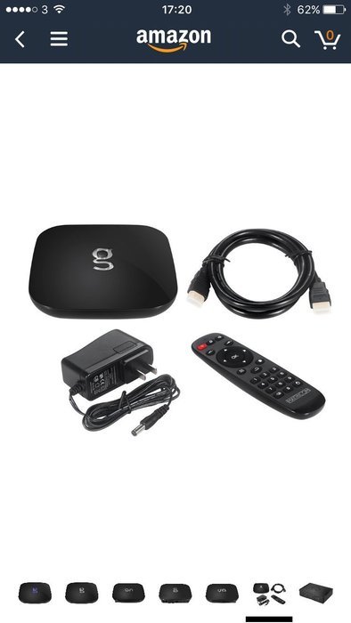 Loaded by Dealz R Us Fully Loaded Plug N' Play Matricom G-Box Q Quad/Octo Core XBMC/Kodi Android TV Box [2GB/16GB... N6