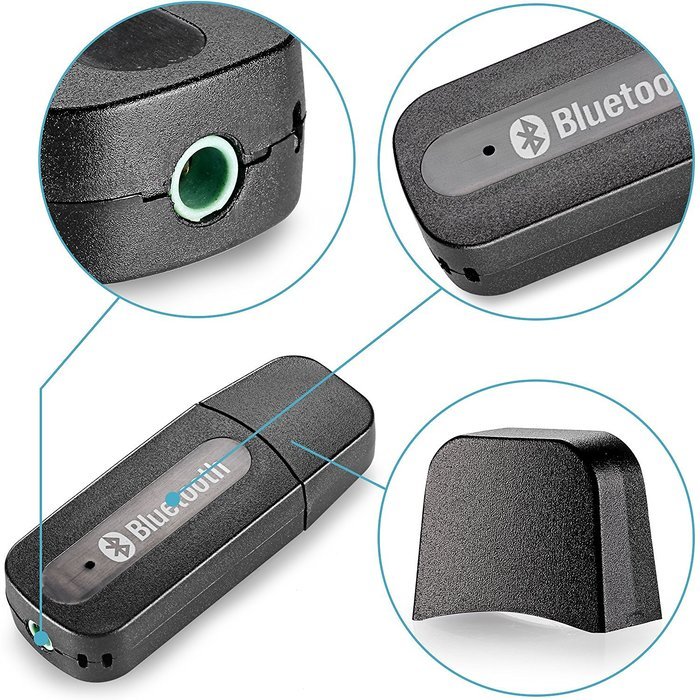 BestDealUSA USB Bluetooth 3.5mm Stereo Audio Music Receiver N4