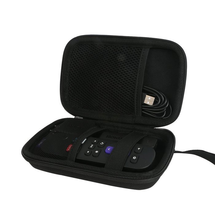 Khanka EVA Hard Case Travel Carrying Storage Bag for Roku Streaming Stick 3600R / 3500R / 3500XB N5