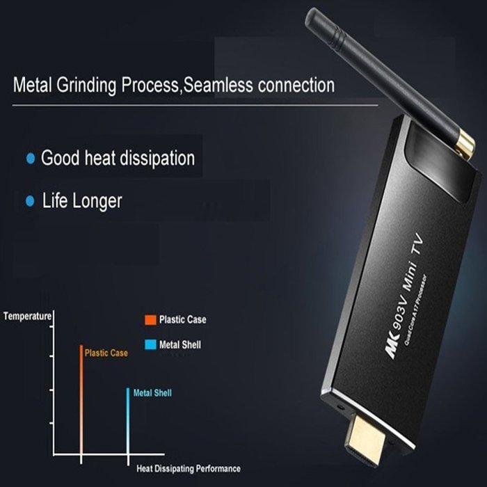 Mini Pc Mk903v Google Tv Stick Dongle Quad Core Android 4.4 Mini Pc 2gb RAM 8gb ROM Better Than Android Tv Box... N4