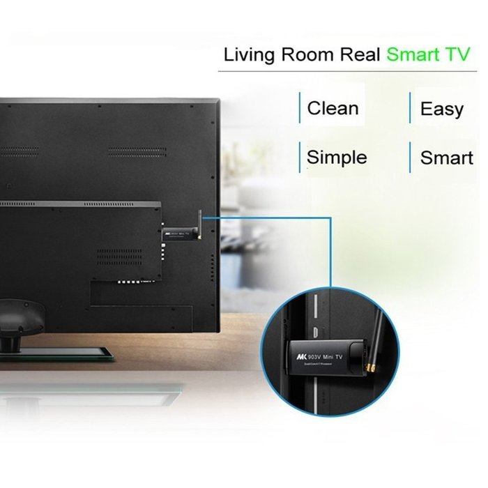 Mini Pc Mk903v Google Tv Stick Dongle Quad Core Android 4.4 Mini Pc 2gb RAM 8gb ROM Better Than Android Tv Box... N6