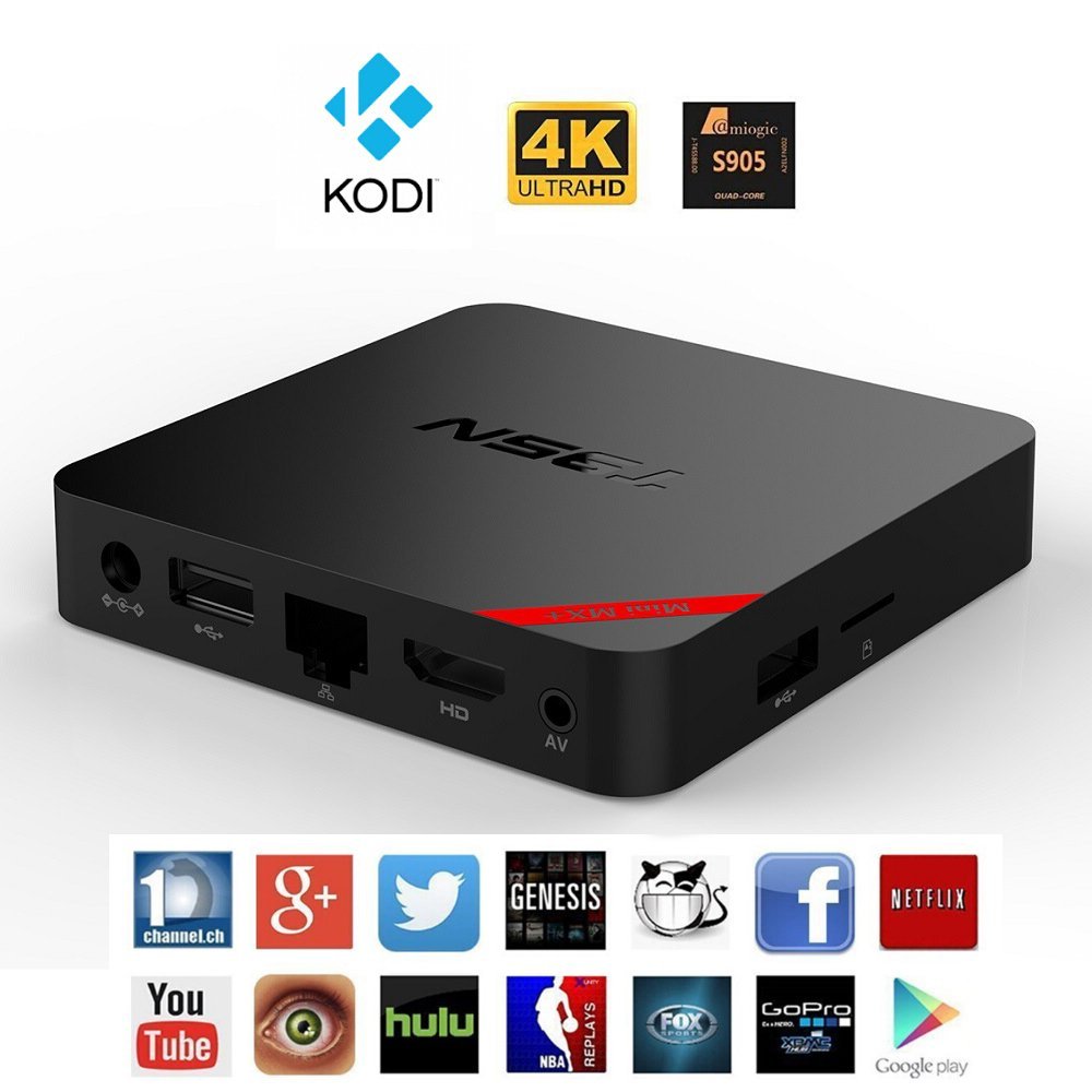 Kimdecent T95N Mini MXPlus Android Kodi OTT TV Box S905X Quad Core 1GB ...