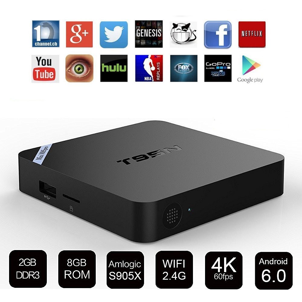 Kimdecent T95N Mini MXPlus Android Kodi OTT TV Box S905X Quad Core 1GB ...