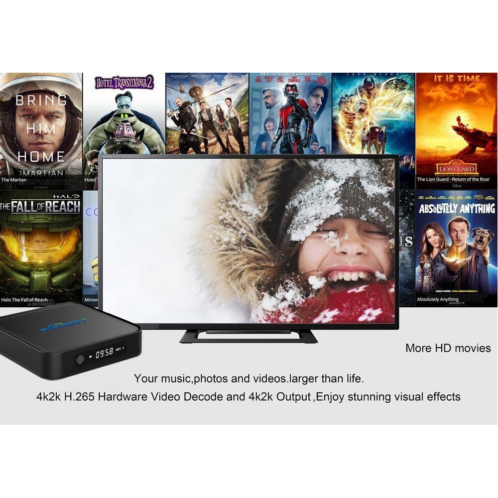 TV Box Android 10.0 PUERSIT X98Max - 4K Ultra HD, 2GB RAM + 16GB ROM, Wi-Fi, Allwinner H313 Quad-Core | Media Player Per Smart TV - Foto 3