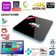 Greatever H96 PRO TV BOX Amlogic S912 Octa Core Android 6.0 Marshmallow 2G 16GB H.265 4K UHD 3D Kodi 17.0 Pre-installed... N11