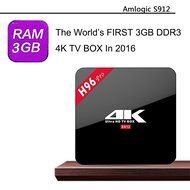 Greatever H96 PRO TV BOX Amlogic S912 Octa Core Android 6.0 Marshmallow 2G 16GB H.265 4K UHD 3D Kodi 17.0 Pre-installed... N12