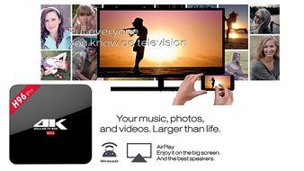 Greatever H96 PRO TV BOX Amlogic S912 Octa Core Android 6.0 Marshmallow 2G 16GB H.265 4K UHD 3D Kodi 17.0 Pre-installed... N14