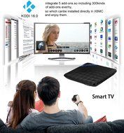 M9S Pro Android TV Box S905 Quad core 2GB/16GB Android 5.1 KODI 16.0 WiFi BT 4.0 4K HD 1000Mbps LAN N5