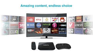 MXQ Kodi Android TV BOX Tonbux Lastest Kodi Fully Loaded XBMC Amlogic S905X Quad Core Android 6.0 Smart 4K Media... N4