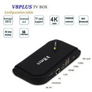 Vostronics Android 4.4 Streaming Media Player Box 2G/8G Quad Core KODI TV Box For Home Theater HD 1080P Free TV N3
