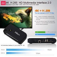 Vostronics Android 4.4 Streaming Media Player Box 2G/8G Quad Core KODI TV Box For Home Theater HD 1080P Free TV N6