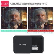 Henscoqi TX3 Pro Smart TV Box Amlogic S905X Android 6.0 Marshmallow TV Box 1G/8G KODI 16.1 Smart Set Top Box Streaming... N4
