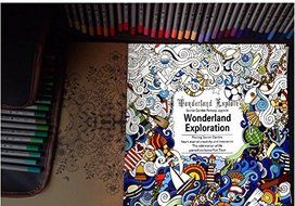 4 Designs/lot Lomefo 2016 mini Adult Coloring Books Secret Garden/Lost ocean/Time travel/Zen Mandalas 24 Pages... N7