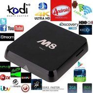 M8 TV Box HDMI WiFi Media Player 2GB DDR3 8GB Nand Flash Android 4.4 Bluetooth 2.4G/5G 3D support 1080P Smart...