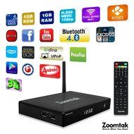 Zoomtak M5 Android TV BOX 4.4 Kitkat Amlogic S805 Chipset 1GB RAM 8GB eMMC with Kodi 16.0 Fully Loaded Dual Band...