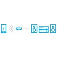 Nyrius Songo Tap Wireless Bluetooth aptX NFC Music Receiver for Streaming iPhone, iPad, Android, Smartphones,... N22
