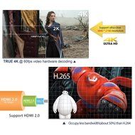 NPET NEW BB2 Amlogic S912 64 Bit Octa Core Android 6.0 Kodi 17.0 TV Box 2GB 16GB Bluetooth 1000M Ethernt Streaming... N2