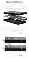 Tronsmart T2000 Mirror2TV EZCast Pro Dongle Miracast/Airplay/DLNA! Supports 4 to 1 Split Screens. (Black) N4