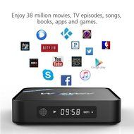 WELLWIN M8S Pro Android TV Box Amlogic S905 Quad core 1GB/8GB Android 5.1 KODI 16.0 WiFi 4K HD Media Player N4