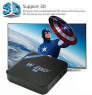 WELLWIN M8S Pro Android TV Box Amlogic S905 Quad core 1GB/8GB Android 5.1 KODI 16.0 WiFi 4K HD Media Player N8