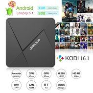 Evangel D5 Android 5.1 Lollipop Smart TV Box Rockchip RK3229 Quad Core XBMC Kodi 16.1 Fully Loaded 1GB DDR3 8GB... N6