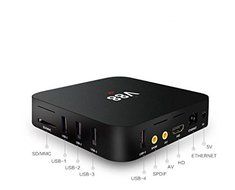 Smart TV Box,EEDISmart TV Box Player XBMC WiFi Full 1080P HD Android 5.1 Quad Core Mini PC N4