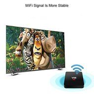 Smart TV Box,EEDISmart TV Box Player XBMC WiFi Full 1080P HD Android 5.1 Quad Core Mini PC N6