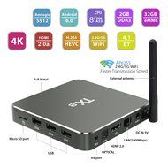 QacQoc TX8 Android 6.0 Amlogic S912 Octa-Core [2G DDR3/32G eMMC] Kodi 16.1 Dual Wifi 2.4G/5G AC OTA Update 4K... N2