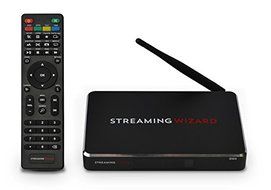 Streaming Wizard SW4 High End Media Box - Pre-Loaded, Content Ready. FREE Thousands of Current Movies, Up to Date...