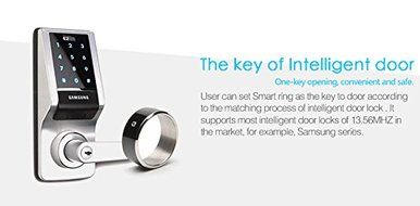 [ Packing list: Crystal Gift Box &amp; Magic White Ring ] TimeR 2 Smart wearable device Multifunction Magic NFC Ring... N8