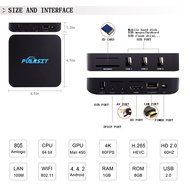 NEW Puersit TV BOX Q Pro Android Kodi 16.0 Amlogic S805 Quad Core 1GB/8GB Full Loaded Wifi, 1080P, Smart Media... N6